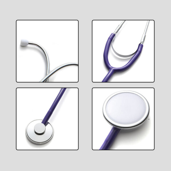 Stéthoscope médical à tête unique – Image 4